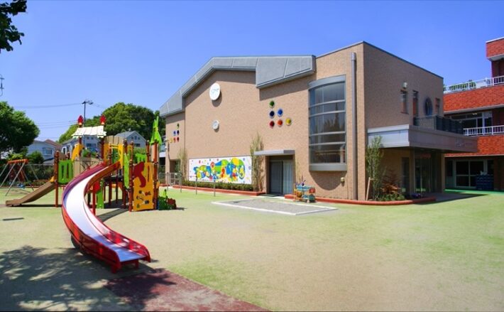 町田市にあるフェリシア幼稚園の外観です