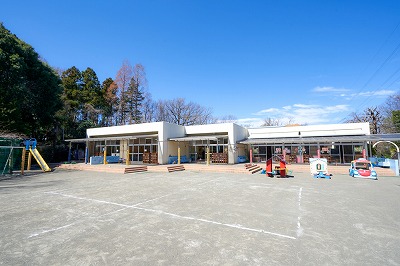 横浜市緑区にある森村学園幼稚園の園舎