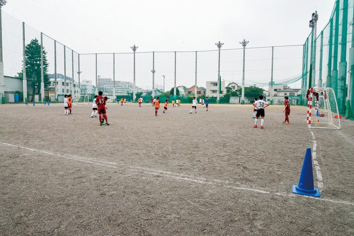 オープンキャンパスでも人気のサッカー部／世田谷学園中学校高等学校（世田谷区三宿）