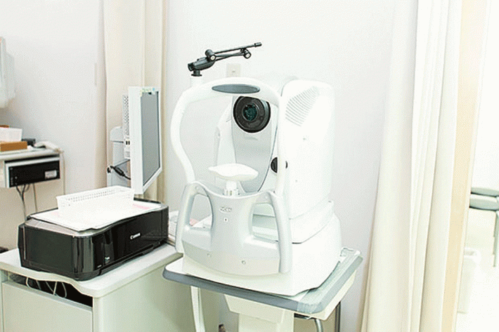 最新機器も積極的に取り入れ、さまざまな眼科治療に役立てています（たちはら眼科クリニック：都筑区北山田）
