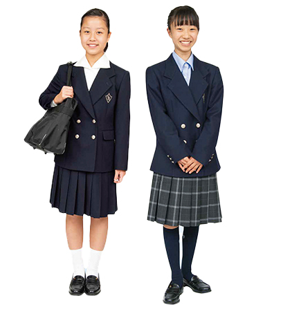 横浜女学院中学校 高等学校 制服 ブレザー 冬服 ビタミンママ