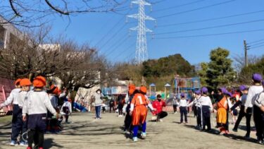 奈良幼稚園の体育指導日におじゃましました
