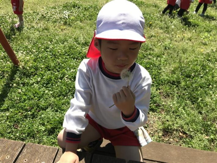 都田幼稚園の園児の様子