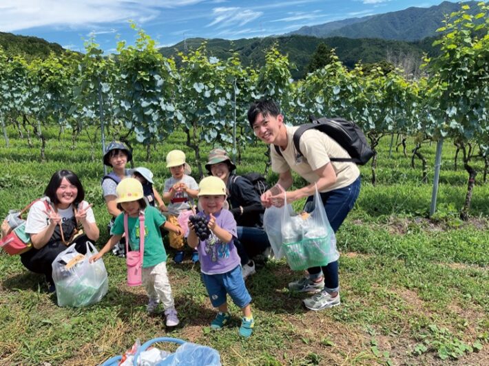 ナザレ幼稚園未就園児クラスの遠足の様子