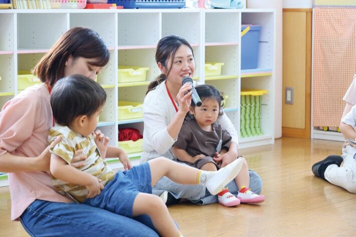 都筑ヶ丘幼稚園未就園児クラスの様子