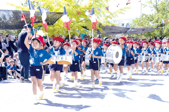 藤が丘幼稚園での音楽教育の様子