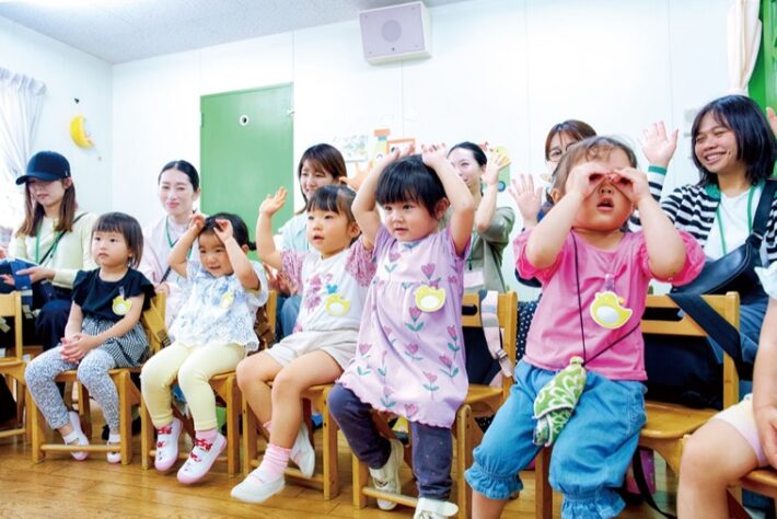 冨士見幼稚園未就園児クラスの様子