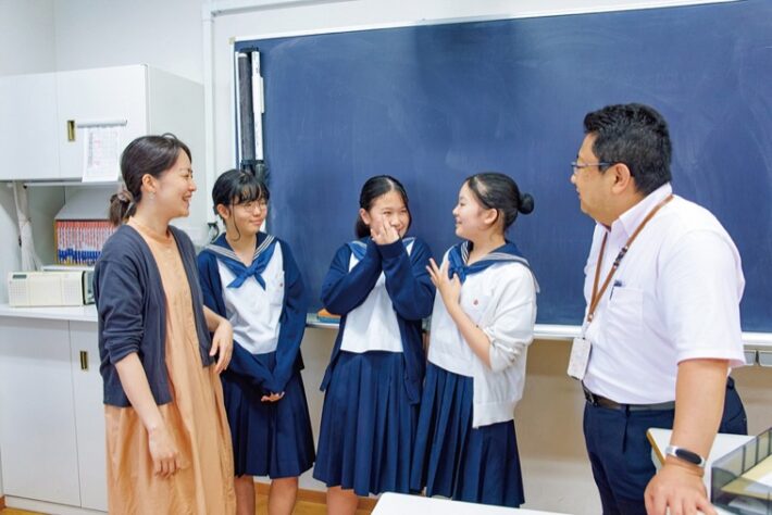 神奈川学園中学・高等学校の様子