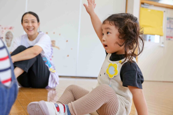 都筑ヶ丘幼稚園プレ保育の様子 朝の日課