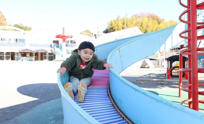 横浜市都筑区にあるすぎの森幼稚園。プレ保育の様子