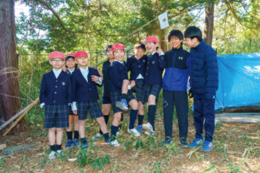 帝京小学校の特長ある学び「里山教育」
