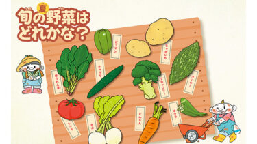 【おいしいえほん】夏の旬野菜について、もっと知ろう！