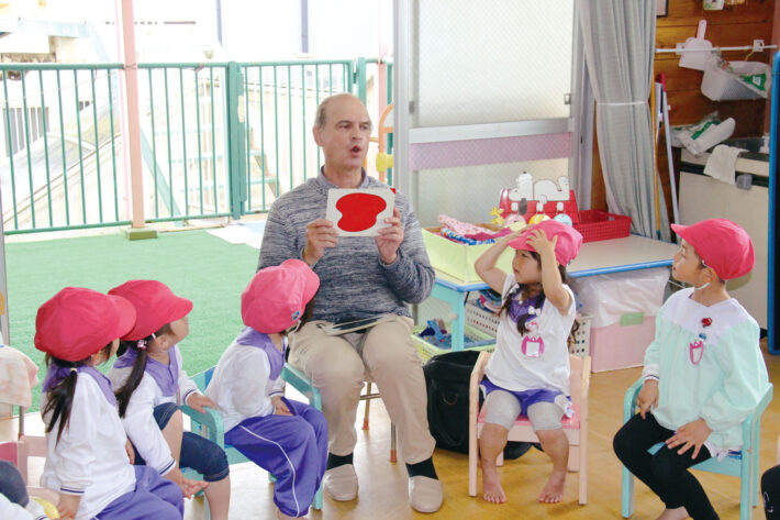 ゆりかご幼稚園の英語授業