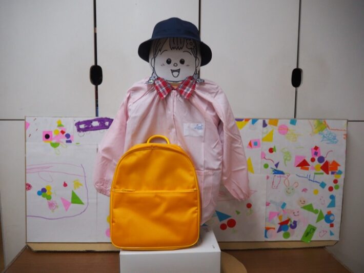 桂幼稚園の年少さんの冬の制服