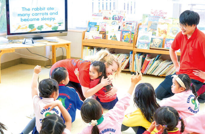 金の星幼稚園は日本人と外国人とのW担任制