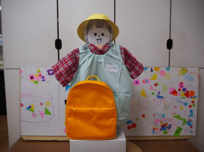 桂幼稚園の年少さんの夏の制服