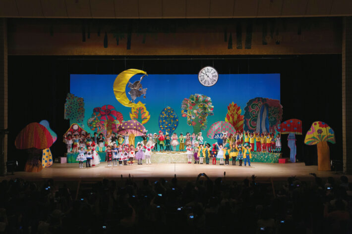 金の星幼稚園の発表会