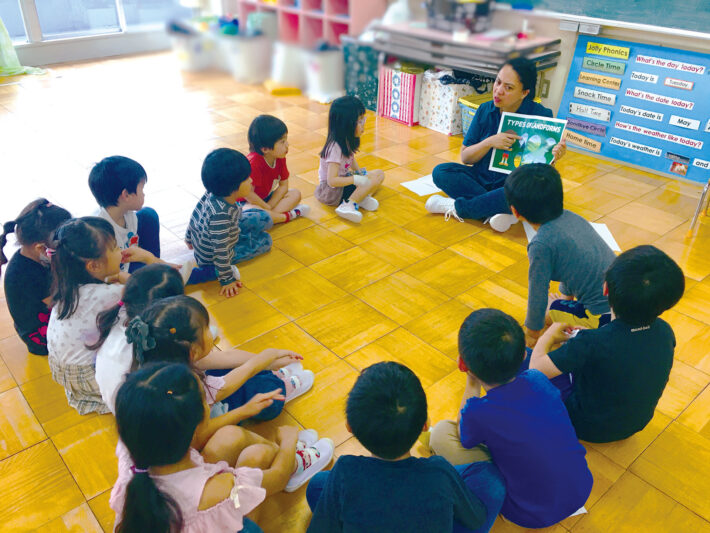 フェリシア幼稚園の英語イマージョンクラス