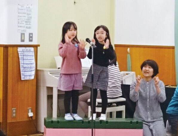 冨士見幼稚園のお誕生会