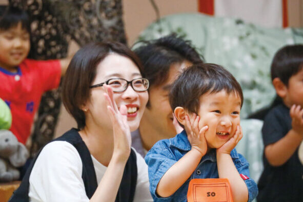 金の星幼稚園未就園児コースの英語で遊ぼう