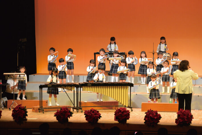 田園都市幼稚園の音楽発表会