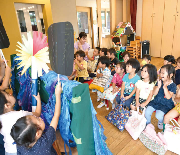 田園江田幼稚園の「なつまつり」