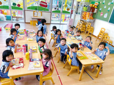 奈良幼稚園の満3歳児クラスを見てみよう！