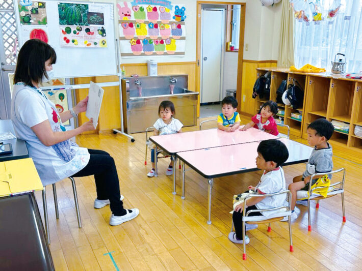 むつみ幼稚園満３歳児クラスぺんぎん組