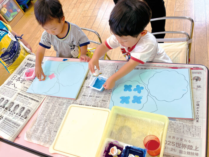 むつみ幼稚園満３歳児クラスぺんぎん組