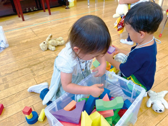 むつみ幼稚園満３歳児クラスぺんぎん組