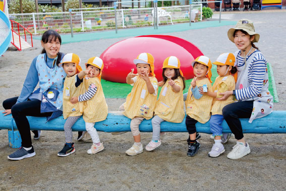 藤が丘幼稚園満３歳児クラスみかん組