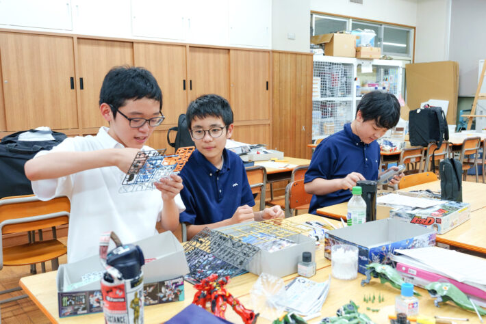 高輪中学高等学校の模型部