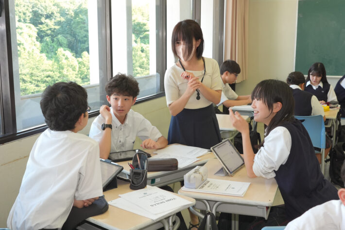 桐蔭学園中等教育学校２年生の探究