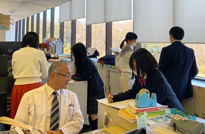 桐蔭学園中等教育学校「承認印チャレンンジ」