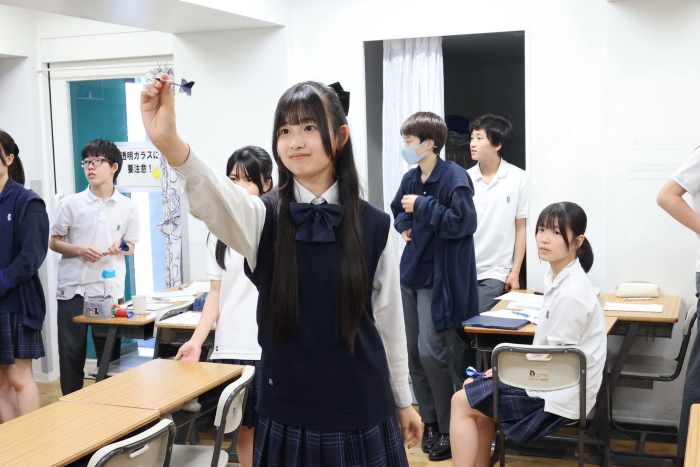 青稜中学校・高等学校「ダーツ」のゼミ
