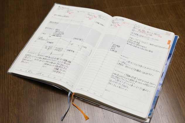 横浜女学院中学校高等学校 オリジナルの学習手帳