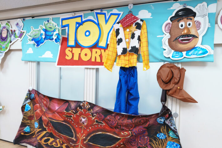 女子美術大学付属高等学校・中学校の運動会のための制作物