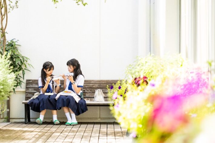 日日本女子大学附属中学校・高等学校のランチタイム
