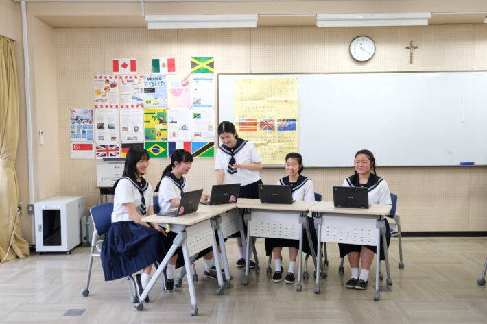 湘南白百合学園中学・高等学校のオンラインで議論するBWBクラブ