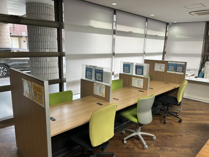 東京都市大学等々力中学校・高等学校の自習室