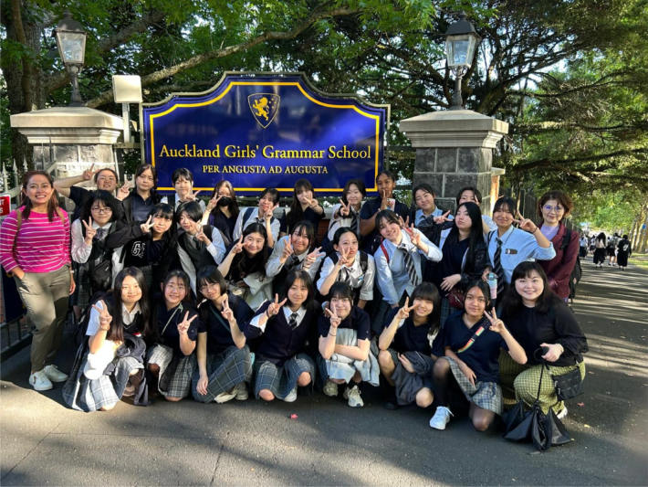 神田女学園中学校高等学校のニュージーランド短期留学