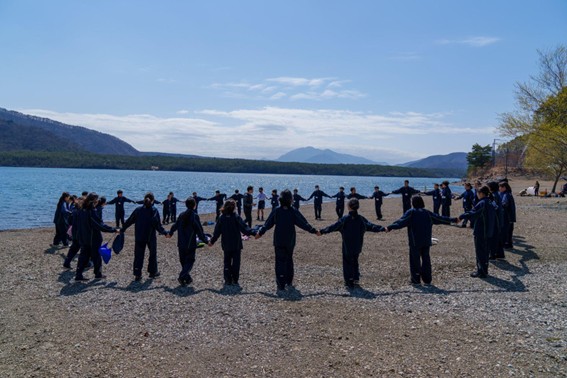 東京都市大学等々力中学校・高等学校の山梨県のオリエンテーション合宿