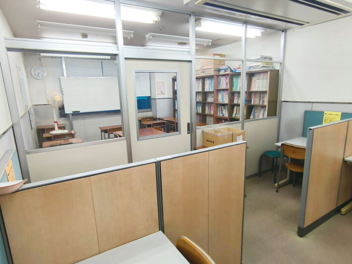 新・教育環境 コパックは人数制の目の届く授業が基本です