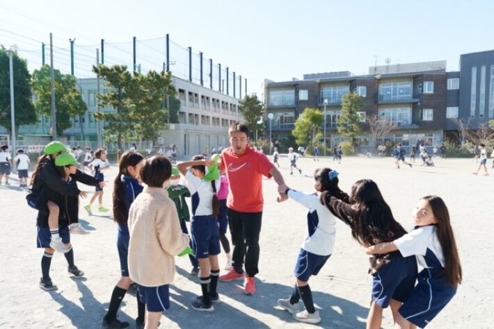 湘南学園小学校の休み時間