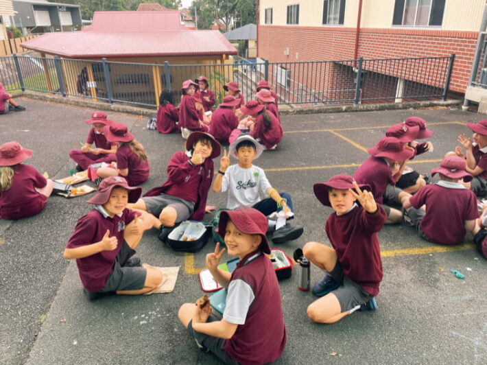 精華小学校のオーストラリア英語研修