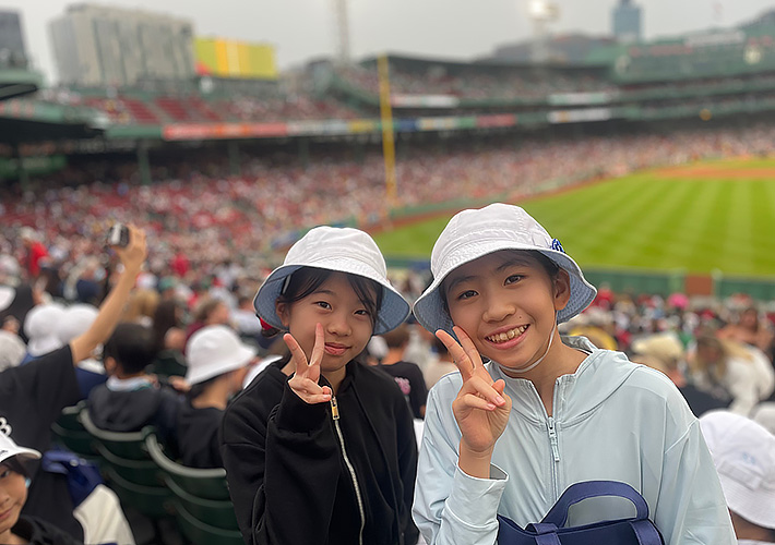 昭和女子小の海外留学_ボストンフレンドシップ ツアー