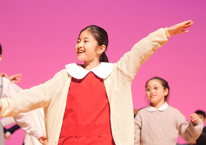 聖セシリア小学校の英語演劇